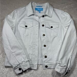 Draper James Cream Jacket with Dark Accents
